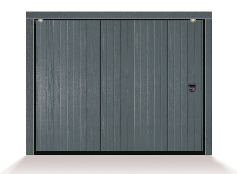 scorrevole sorrento 5 doghe goffrato legno grigio ral 7016