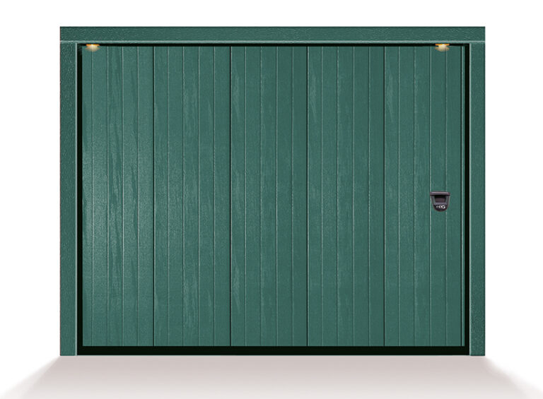 scorrevole sorrento 5 doghe goffrato legno verde ral 6005