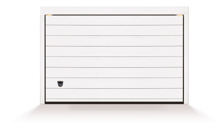 bellagio 2 doghe goffrato legno bianco ral 9010