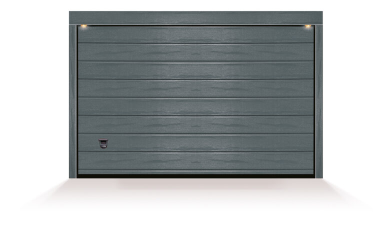 bellagio 2 doghe goffrato legno grigio ral 7016