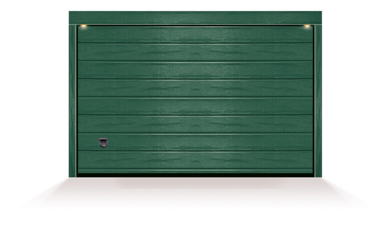 bellagio 2 doghe goffrato legno verde ral 6009