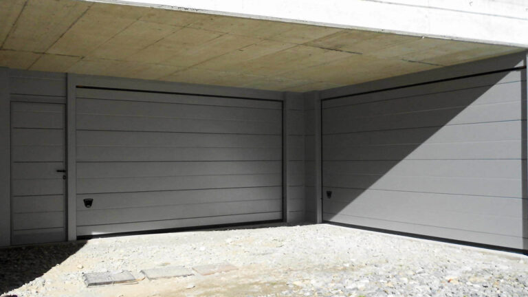portone sezionale per garage su misura per ristrutturazione - BBG