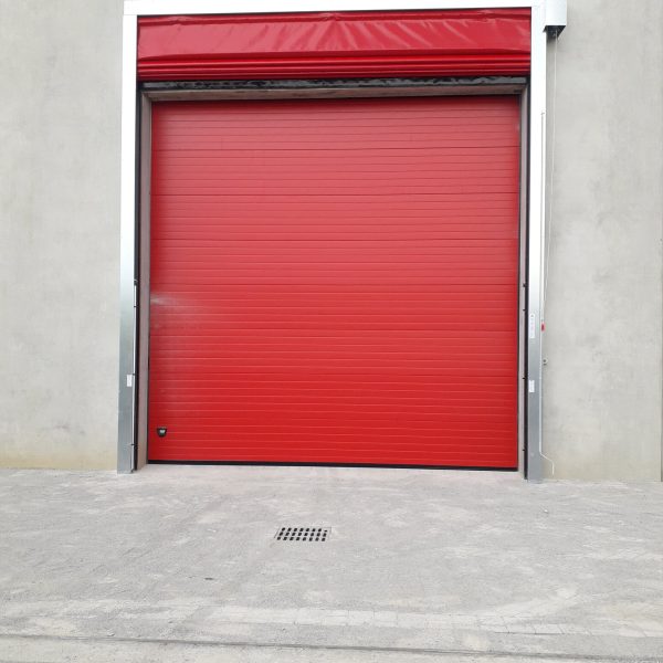 Porta rapida impacchettamento Leonardo in posa esterna